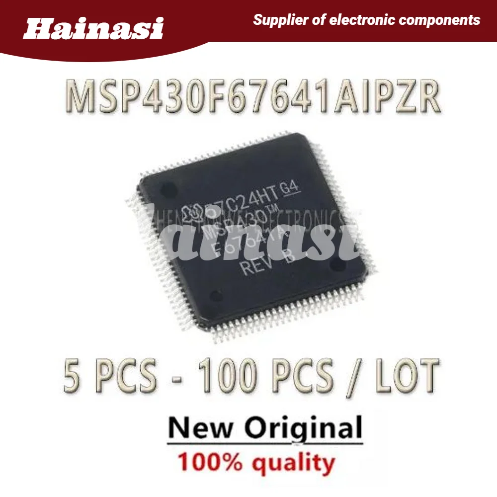 MSP430F67641AIPZR MSP430F67641AIPZ MSP430F67641IPZ MSP430F67641 MSP430F MSP430 IC MCU Chip LQFP-100