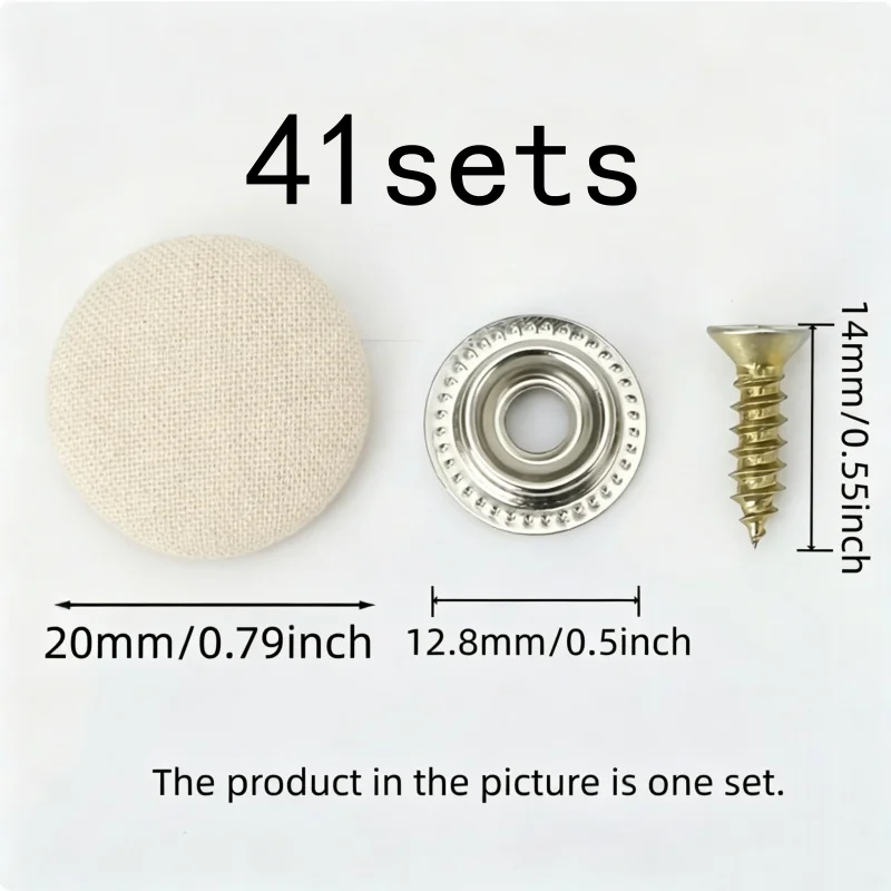 Vehicle Headlining Clips 41 pcs, Universal Car SUV Fit, No Glue Required, for Vehicle Ceiling Overhaul