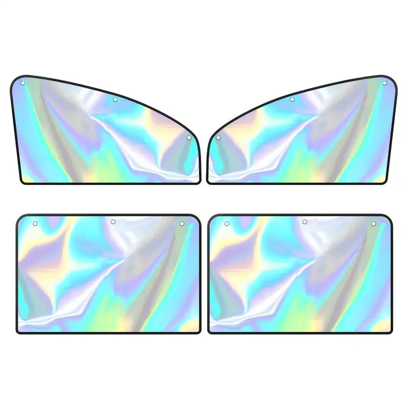 

Shades For Car Window Window Sun Shade For Car UV Protection & Anti-Glare For Driving Safety Breathable Heat Shield For Long