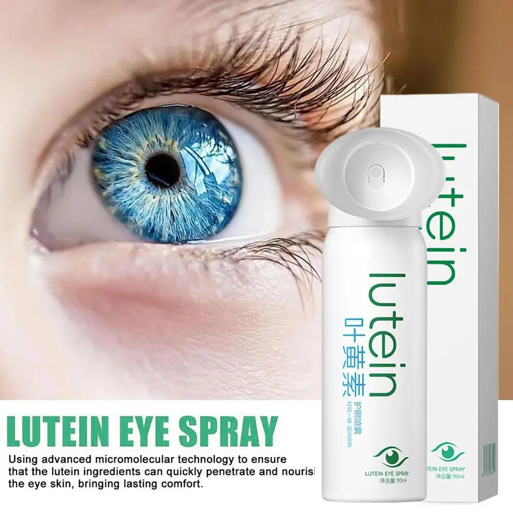 

Lutein Eye Care Spray Gentle Relief for Dryness & Fatigue Non-Irritating Soothing Spray Portable Eye Refreshment