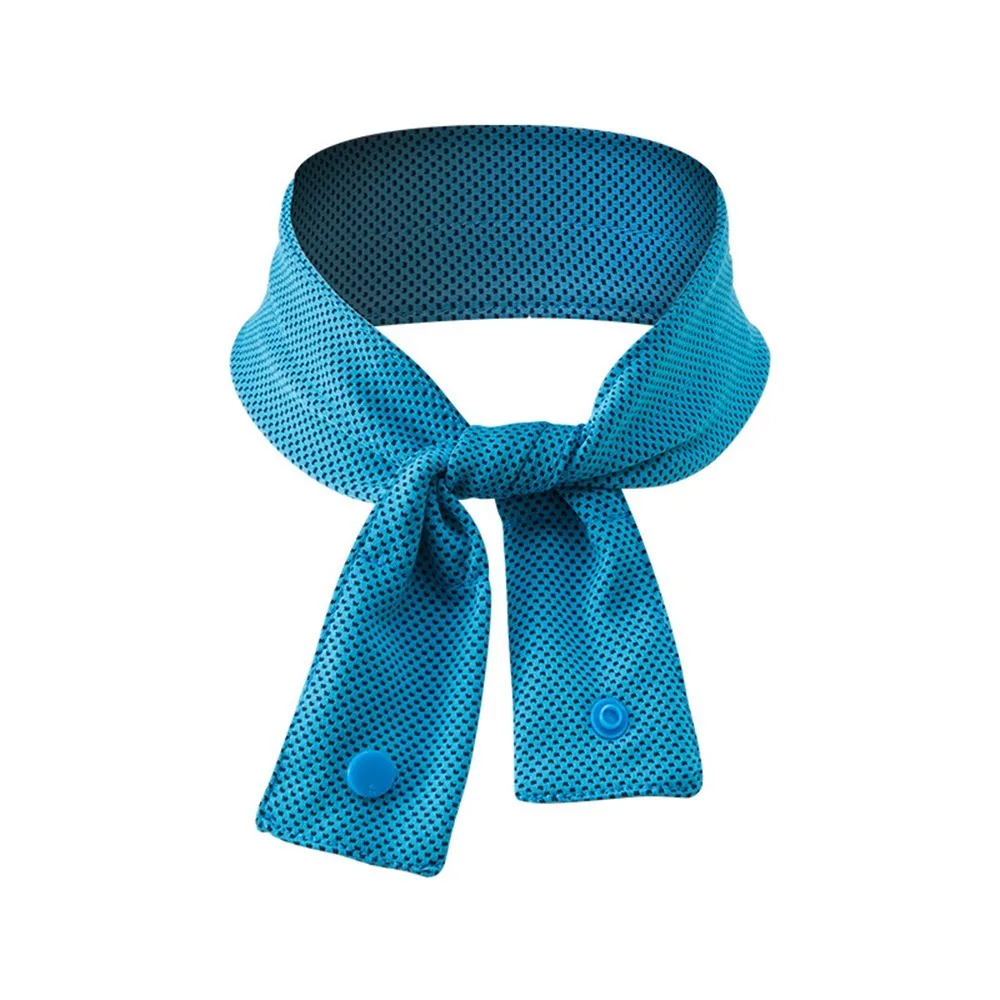 Koelende ijssjaal Zomer Sneldrogend Zweetabsorberend Koud strandlaken Nekwikkel Ademend Herbruikbaar Outdoor Hardlopen Fietsen Bandana