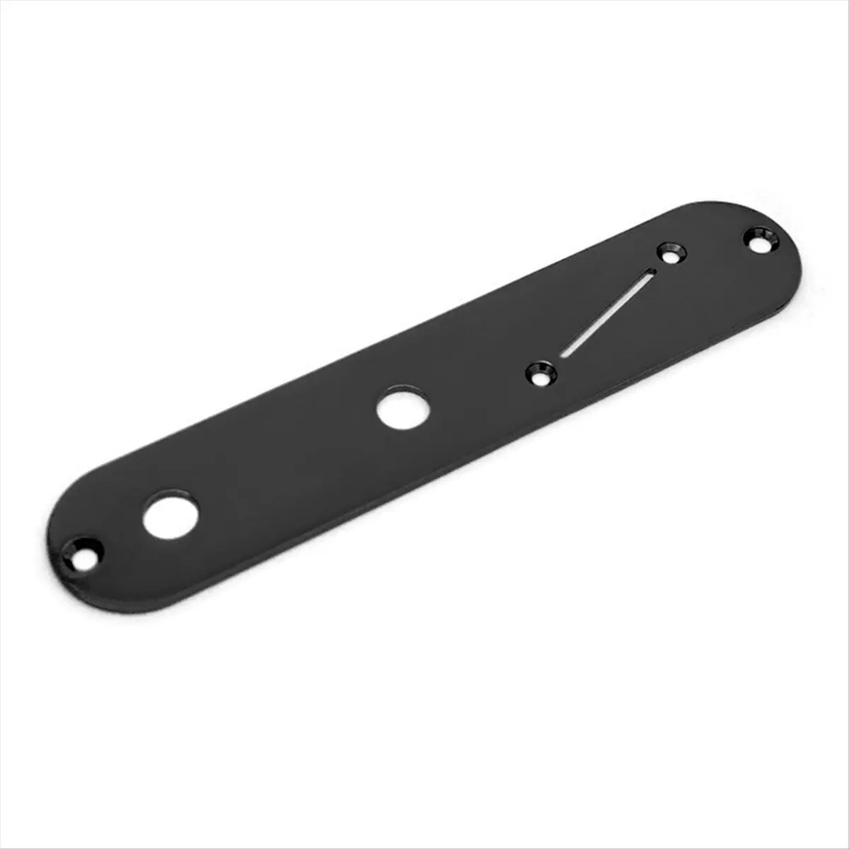 ABXY 32mm Steel Control Plate with Angled Switch Slot for TL Electric Guitar Black