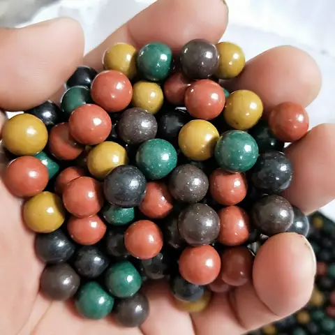 Slingshot Practice Hard Clay Balls - Colored Magnetic Clay Balls for Outdoor Hunting Slingshots, Suitable for Environmental Hygi
