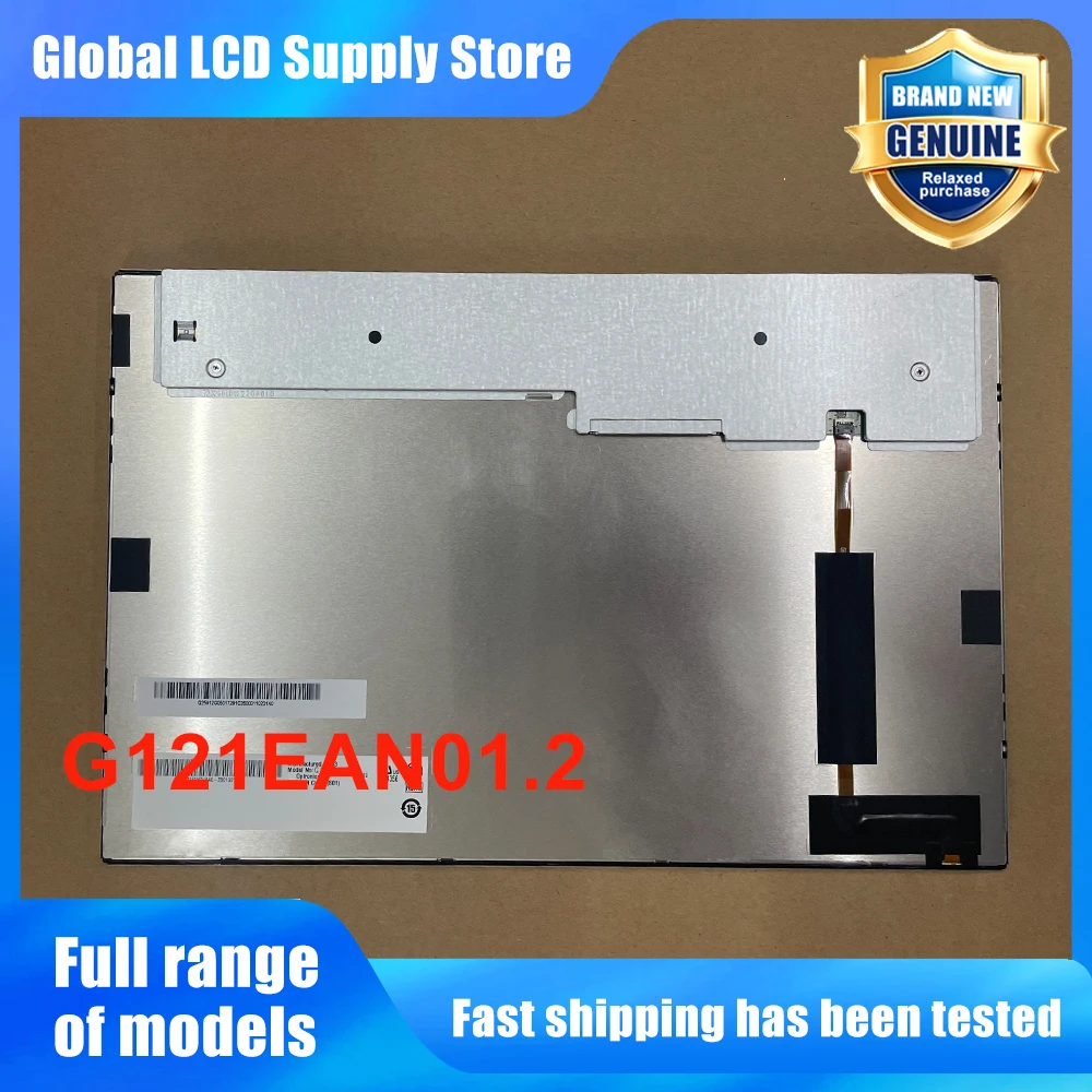 G121EAN01.2 1280*800 LCD Display Screen Panel Original for 30 Pins New 100% Tested