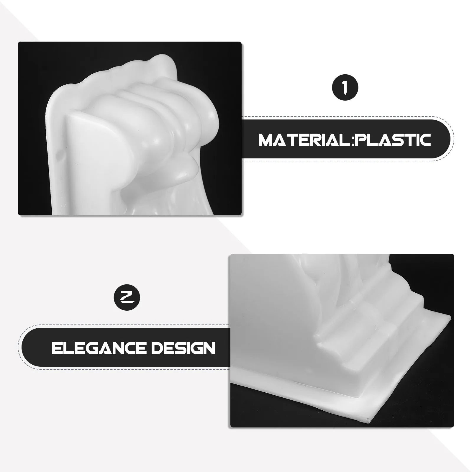 European Villa Decorative Roman Column Concrete Mold Corbel Cement Fence Paver Decorations