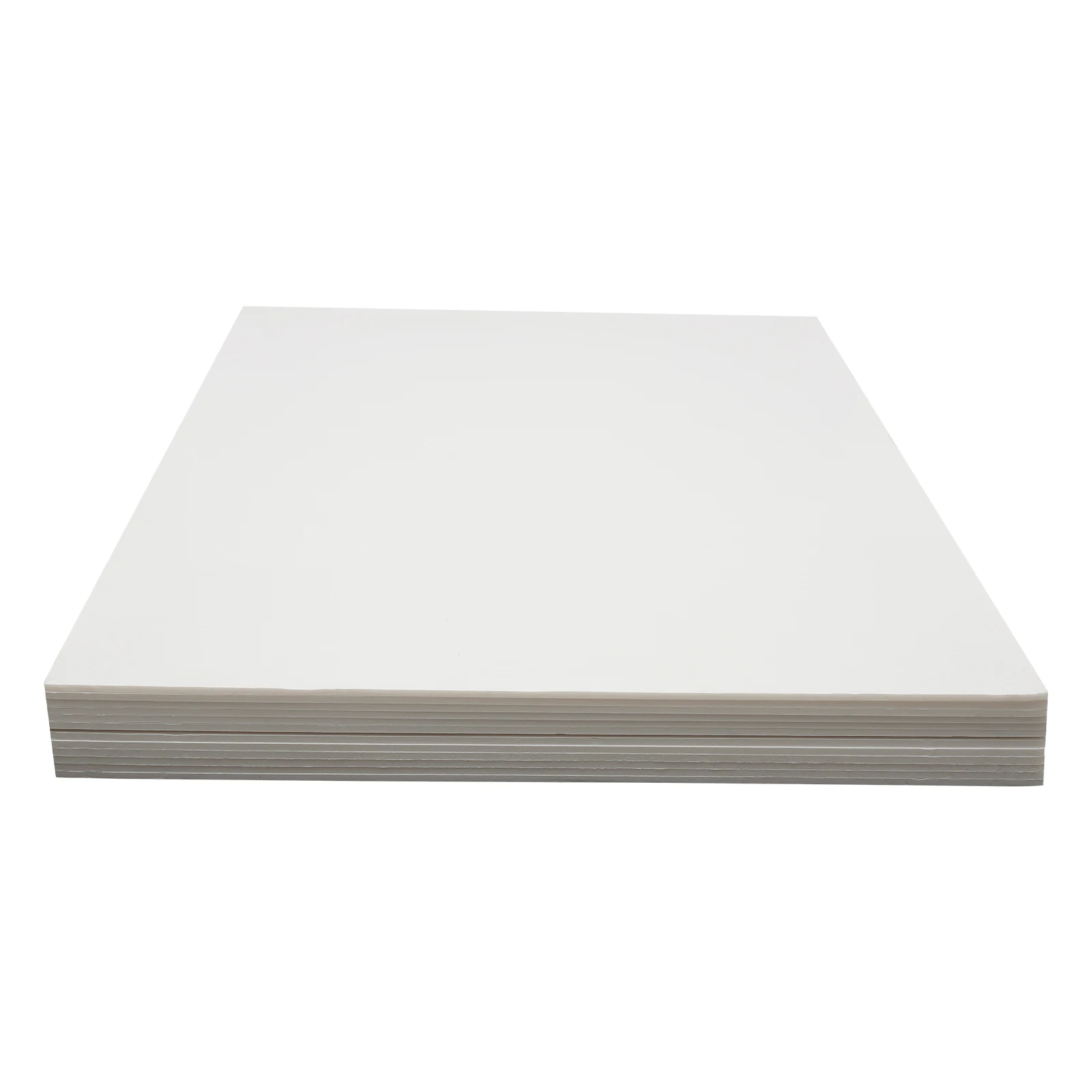 12Pcs Blank Poster Boards, Poster Board, Multipurpose Blank Board made of High-quality PS   White Modern Suitable for Home