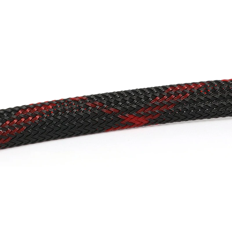 Multicolor PET Insulated Braid Sleeving for Cables
