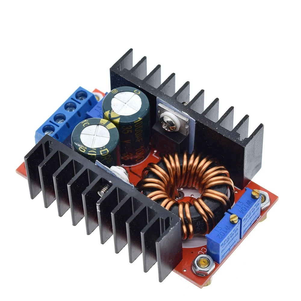 DC-DC CC CV Buck Boost Converter 9-35 to 1-35V 80W Buck Booster DC Step Down Step Up Adapter Module Adjustable Voltage Regulator