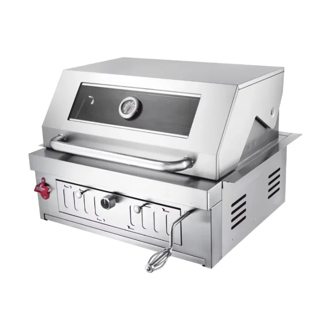 

Hot-selling 28 Inch Portable Charcoal Grill with Built-in Setup Functionality for Outdoor Kitchens Great for Chicken BBQ Parties