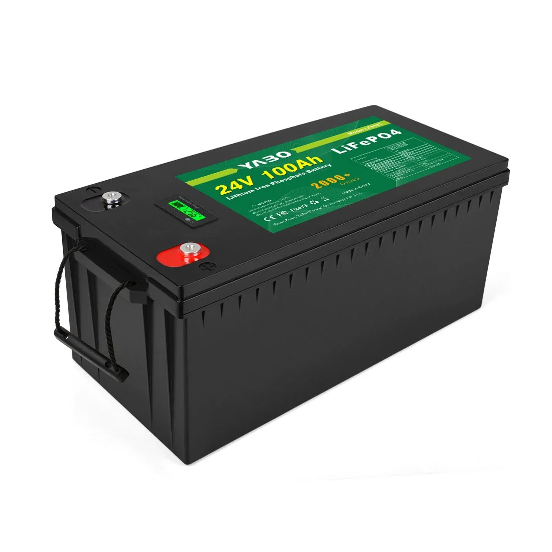 High Quality New Design 24V 100Ah LiFePO4 Lithium Battery For Golf Carts Electric Vehicles