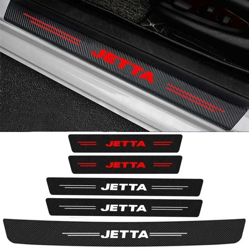 

Hub Caps Car Threshold Tape Door Sill Protector Sticker For Volkswagen VW Jetta 5 6 7 Polo Golf Touran Passat Trunk Edge Bumper