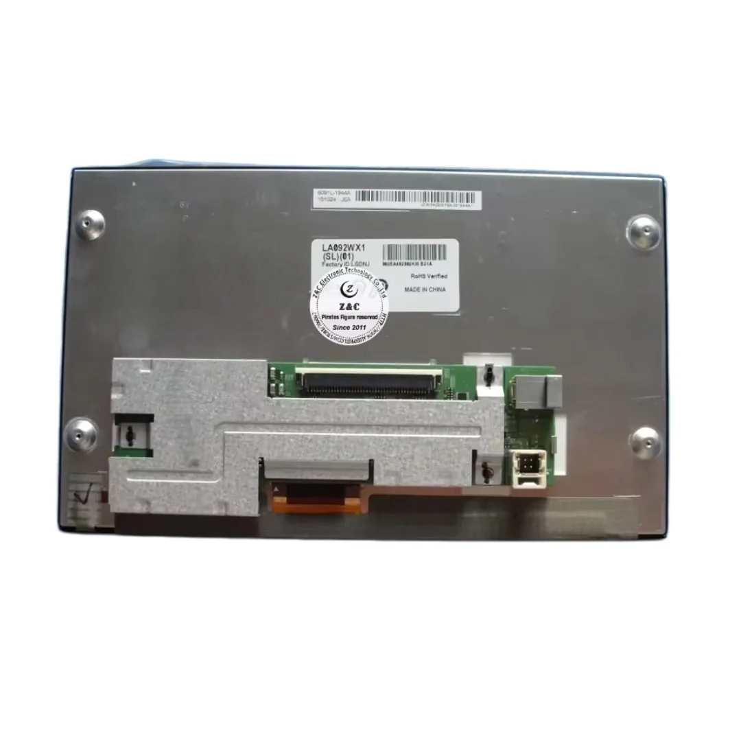 New LA092WX1-SL01 LA092WX1(SL)(01) Original A+ Grade  9.2 inch  LCD Display for Car display