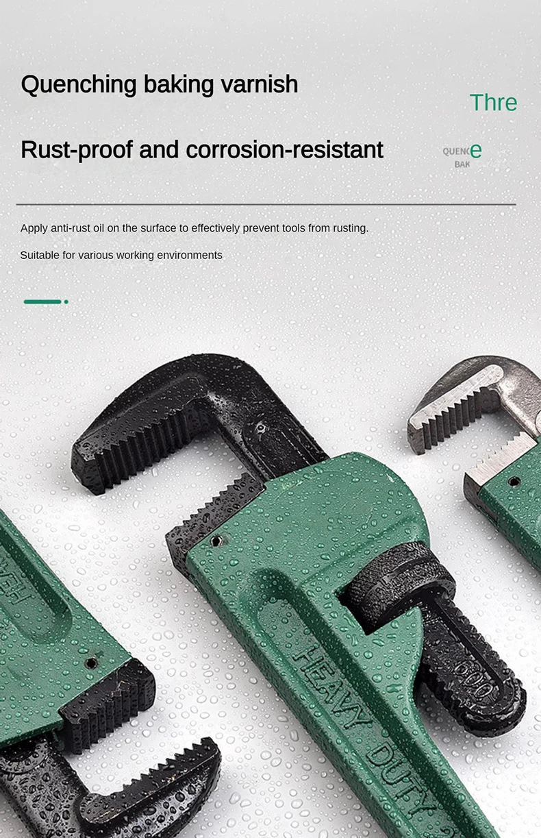 8-18 ‌ Hochleistungs-Rohrzange, verstellbare Sanitärzange, Drehmomentschlüssel in Industriequalität, multifunktionale Universal-Handwerkzeuge – Detail 8