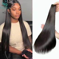 Swanee Straight Human Hair Weave Bundles Vietnamese Straight Double Weft Bundles 100% Unprocessed Hair Bundles Hair Extensions