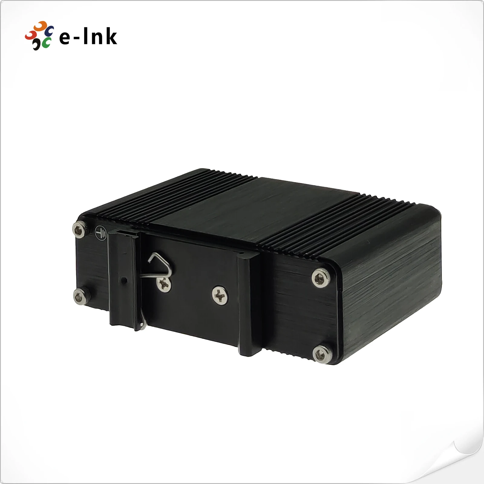 Открытый повторитель PoE Extender 1 порт RJ45 PoE PD + 4 порта RJ45 PoE PSE Промышленный монтаж на DIN-рейку