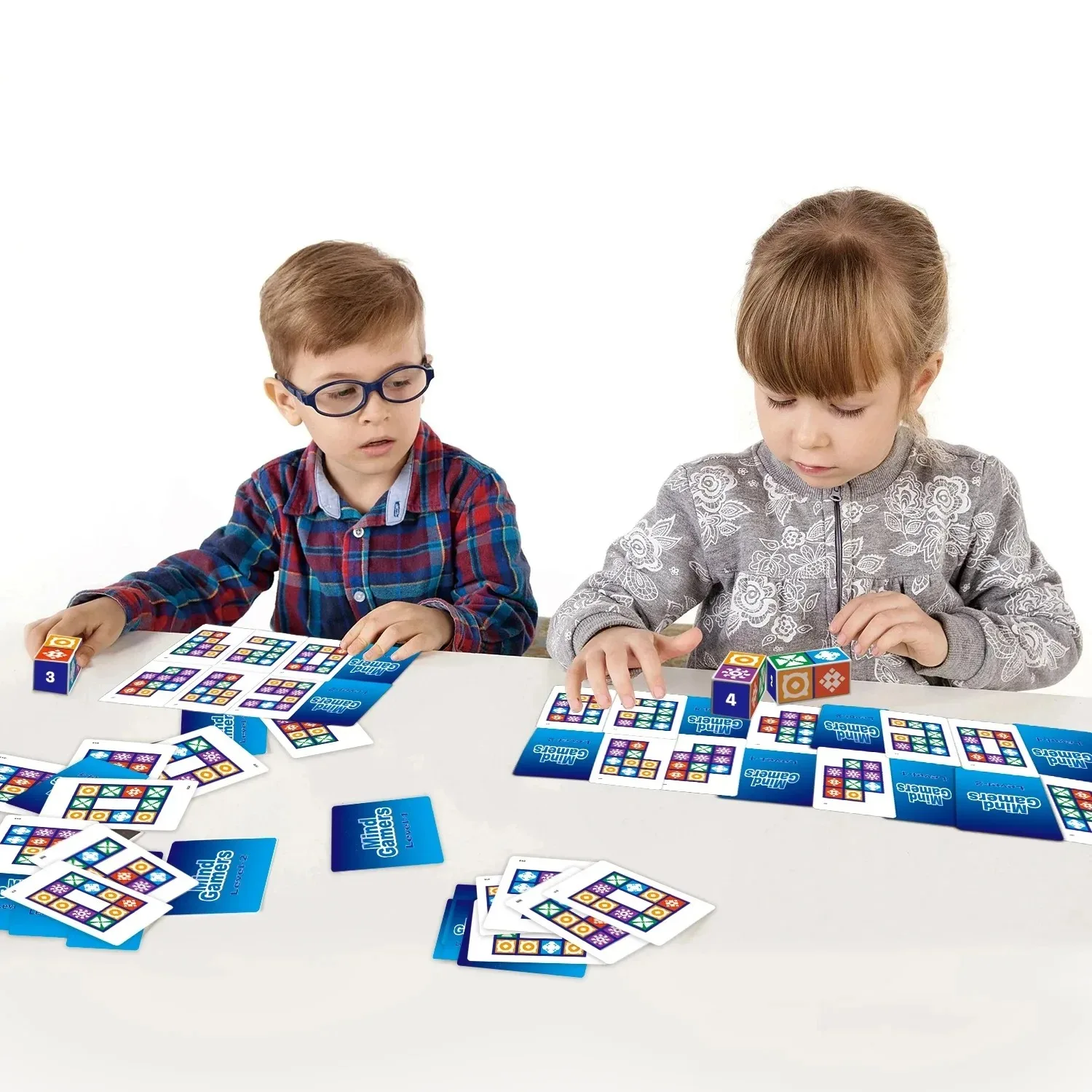 The Uzzle 3.0 Board Game Spatial Logic Thinking Board Games for Children and Adults Block Puzzle Matching Games for Ages 4+