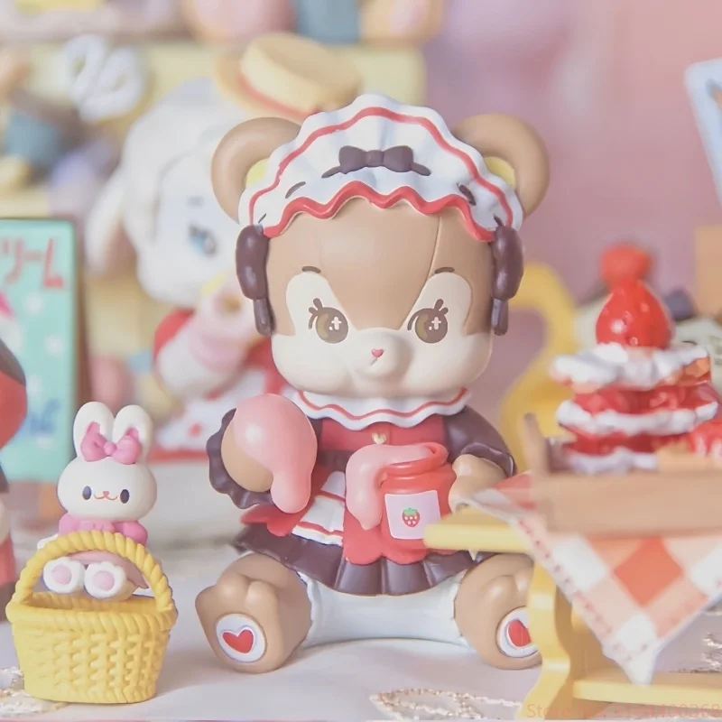 뜨거운 판매 52toys Fuwa Fuwa-Glamour Cutie 시리즈 미스터리 박스 액션 피규어 무작위 Collectible 장난감 데스크탑 장식 축제 선물