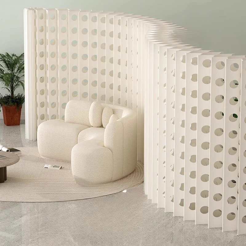 

Organ paper screen partition wall modeling living room office porch blocking screen folding background wall