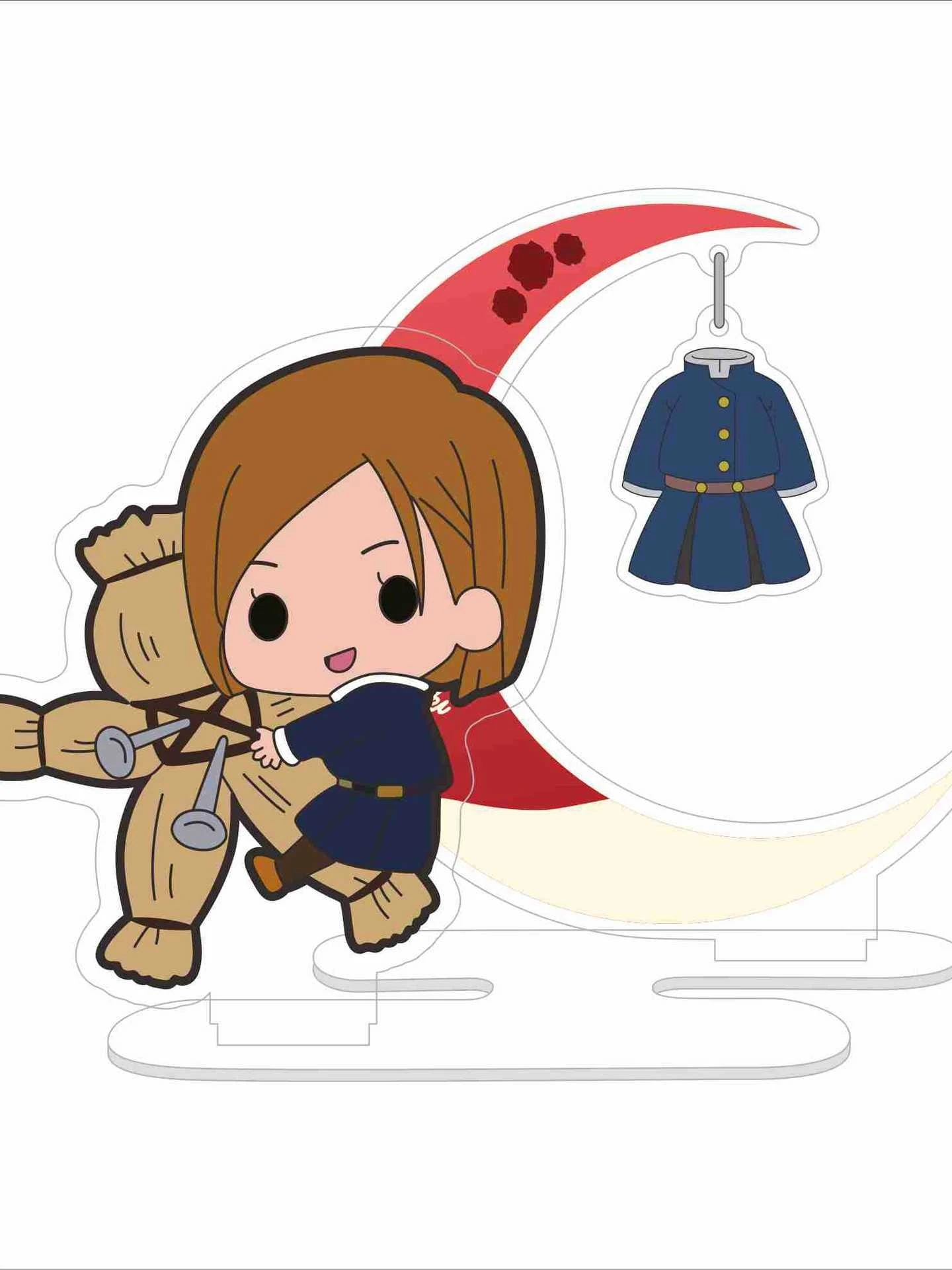 애니메이션 주술회전 이누마키 토게 후시구로 메구미 쿠기사키 노바라 코스프레, 아크릴 스탠딩 사인, 절묘한 섬세한 분위기