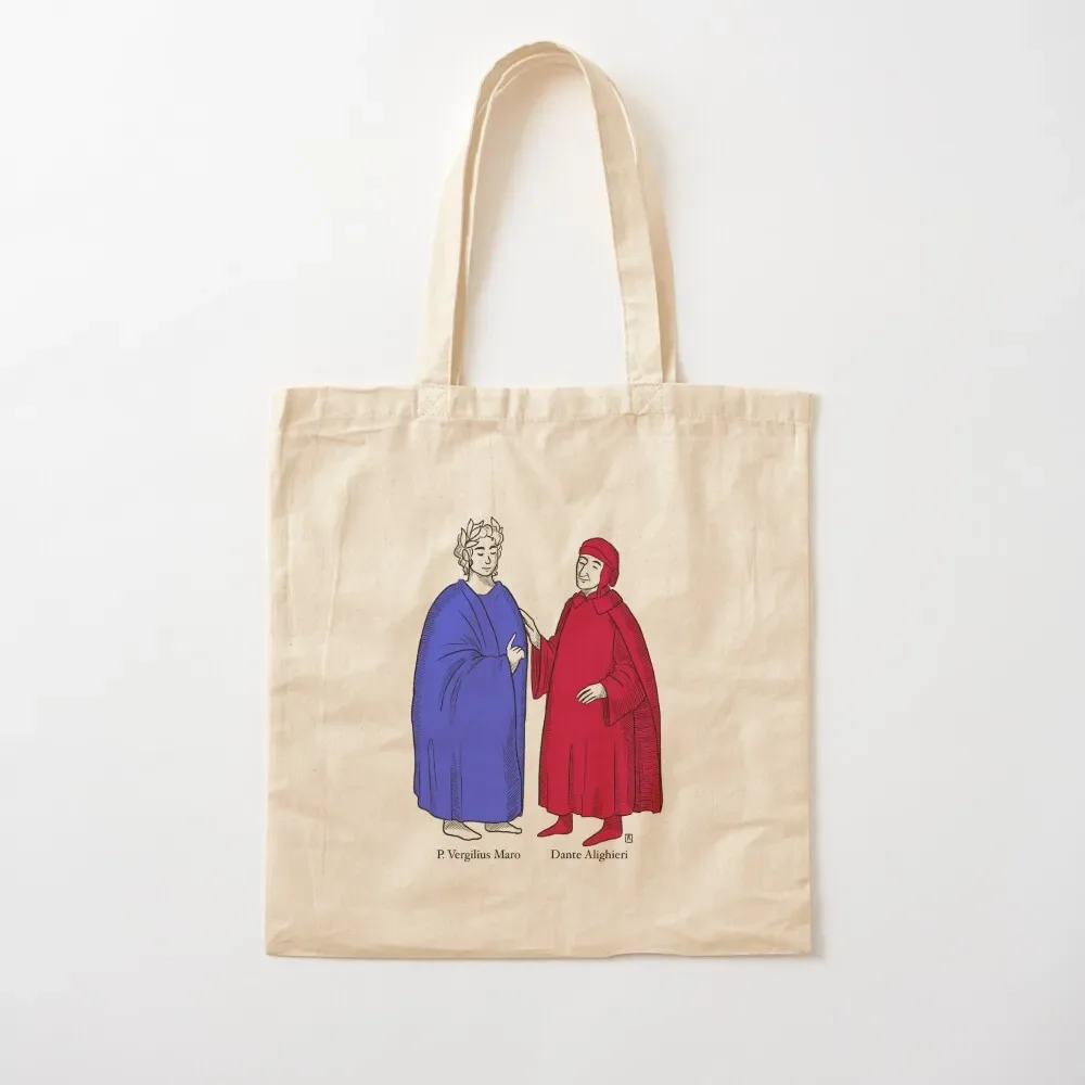 Vergil and Dante (colors) Tote Bag Lady bag Women's shopper Tote Bag