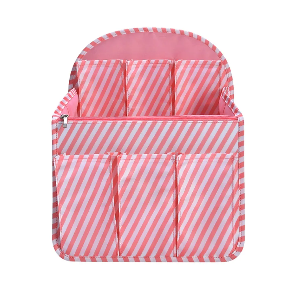 Multi-pockets Backpack Storage Insert Bag Inner Multifunctional Inner Liner Storage Bag Travel Essentials Compartment Sorting