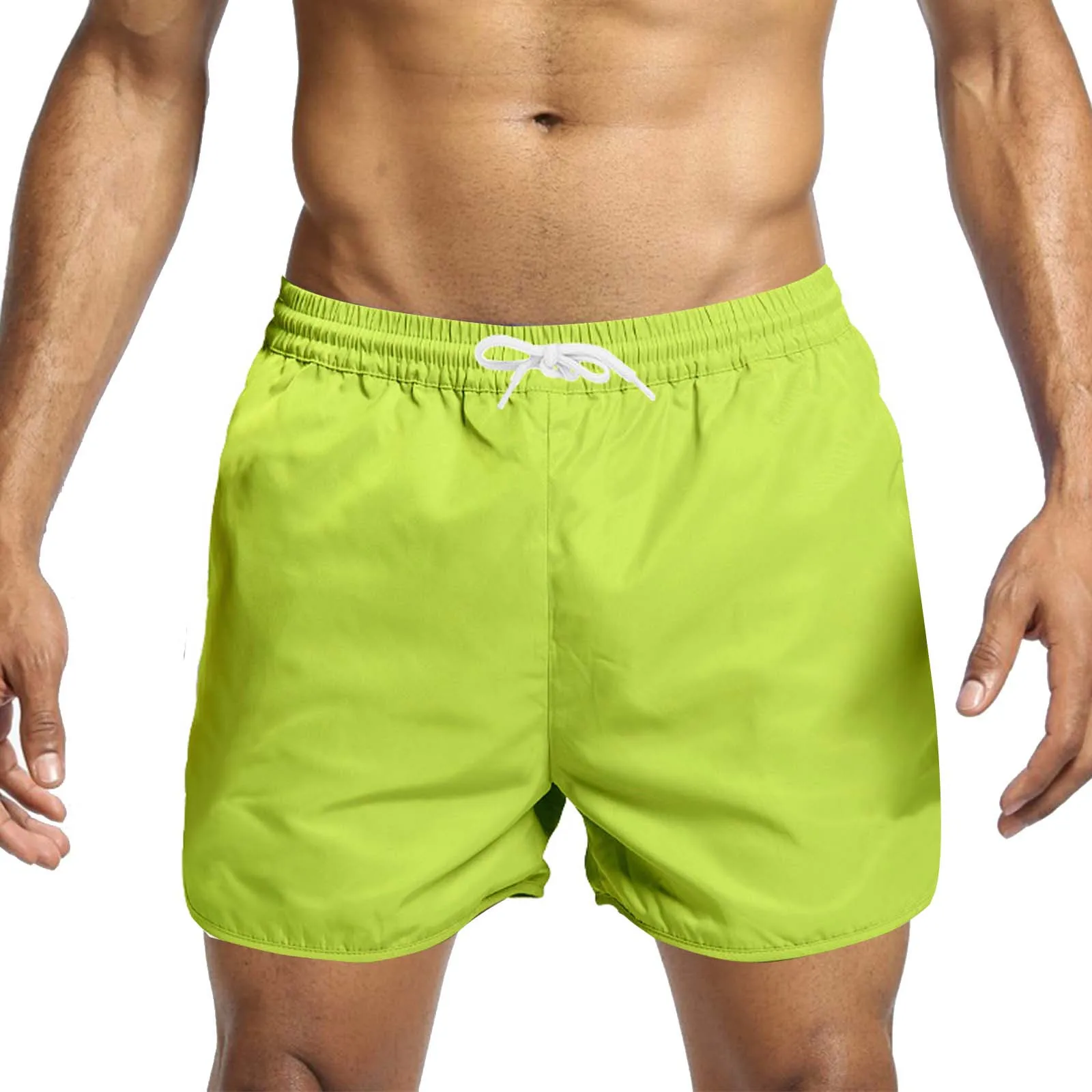 Pantalones cortos casuales para hombre, pantalones deportivos delgados, pantalones cortos de playa, ropa informal para hombre