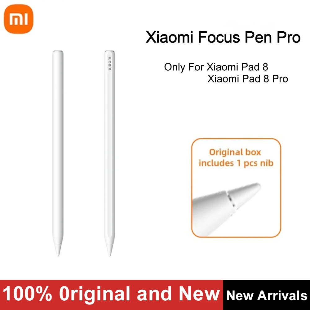 

Оригинальный стилус Xiaomi Focus Pro для Xiaomi Mi Pad 8/8Pro Tab 16384, магнитный карандаш для рисования и письма, ручка Mi Smart Pen