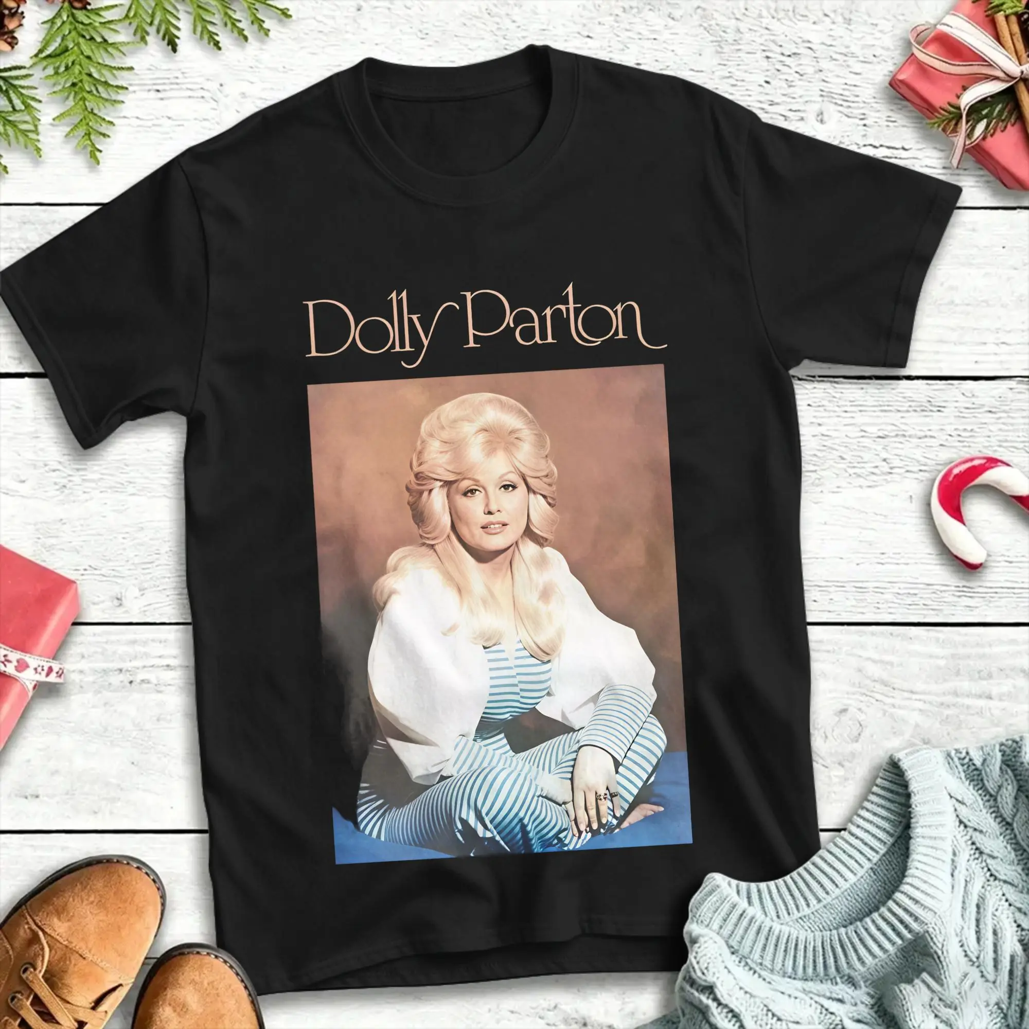 Men Women's T-Shirt Dolly Parton T Shirts Harajuku  Summer Tees Streetwear 100% Cotton Clothes Gift Idea