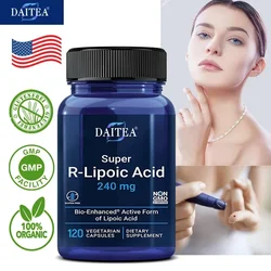 R-lipoic Acid- Helps Maintain Healthy Mitochondrial Function, Cellular Energy Production Metabolism,and Preventsoxidative Stress