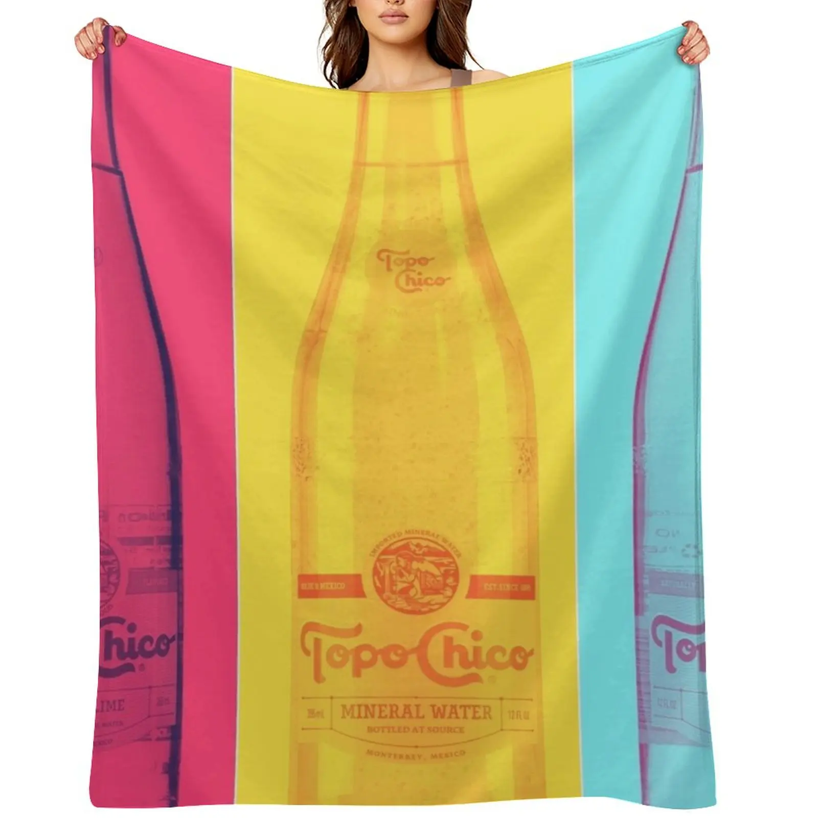 

Topo Chico Throw Blanket Blankets For Sofas warm for winter Decorative Sofa Beautifuls Blankets