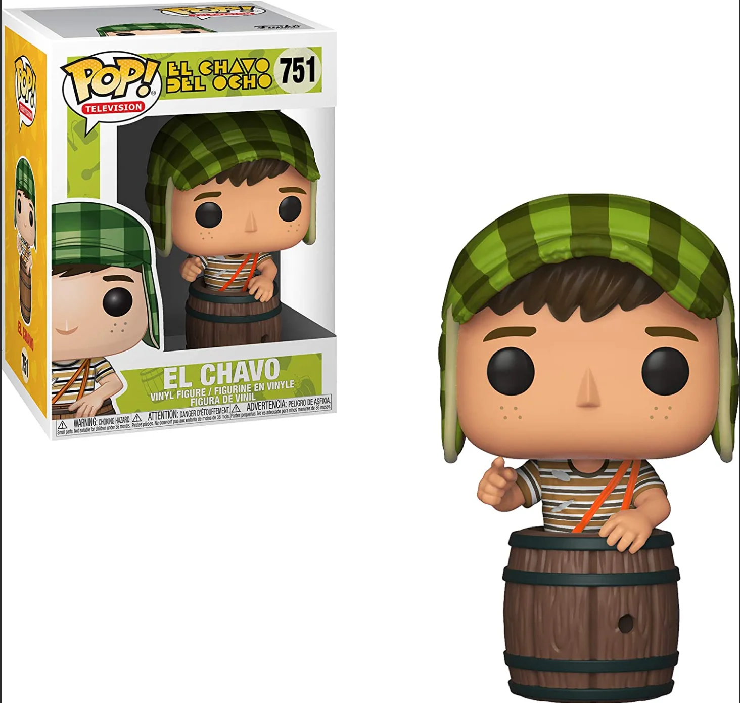 New Funko Pop Television Toys El Chavo #751 Chapulin Colorado #752 Vinyl Figure Collectible Model Doll for Fans Gift