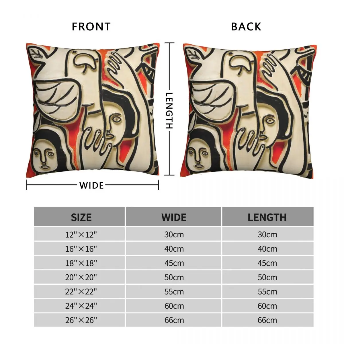 Fernand Leger Women With Parrot Pillowcase Polyester Linen Velvet Creative Zip Decor Throw Pillow Case Room Cushion Cover