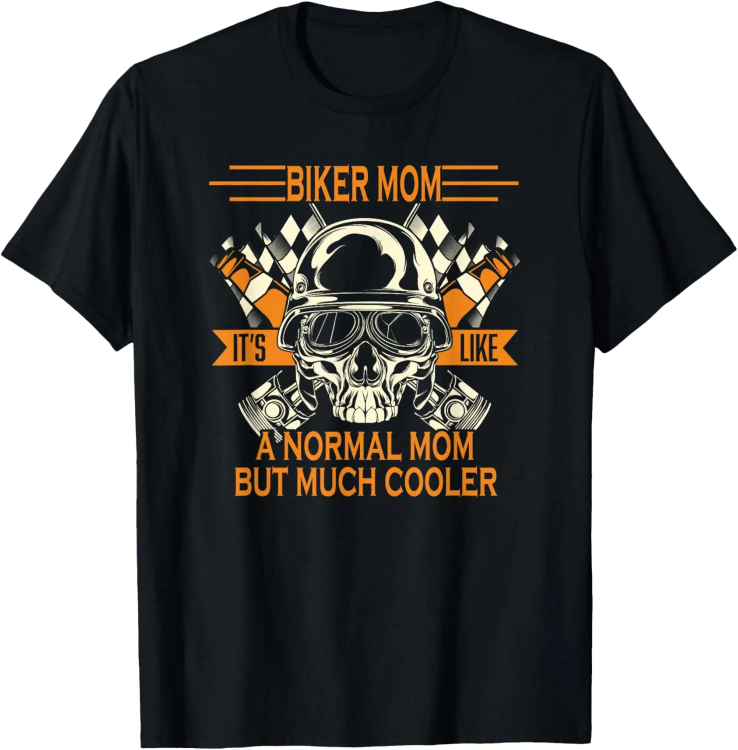 

Retro Biker Mom Motorcycle Mother's Day Gift for Mums T-Shirt