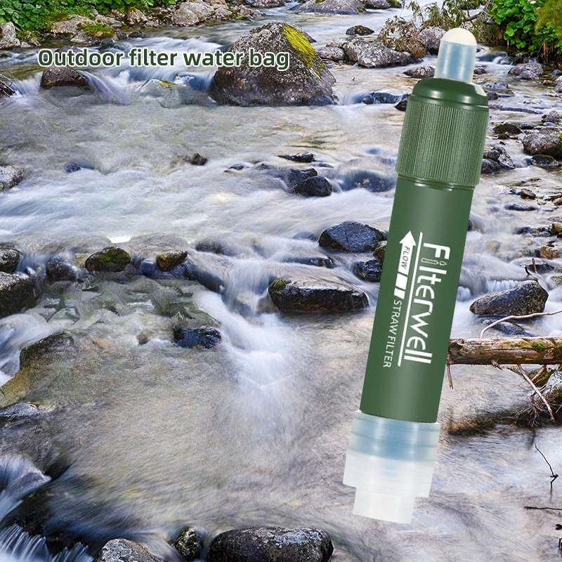

Outdoor Filter Emergency Water Purification Straw Portable Water-filter Outdoor Water Purifier Camping Survival