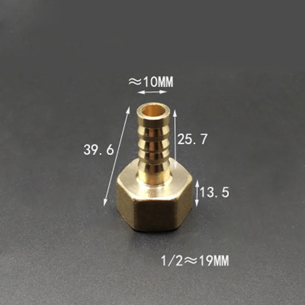 Raccord de tuyau en laiton BSP femelle, raccord adaptateur, raccord, eau, gaz, carburant, maison, 3/8 ", 1/2", 3/4 ", 1", 6mm, 8mm, 10mm, 12mm, 14mm, 16mm, 19mm, 25mm, 32mm