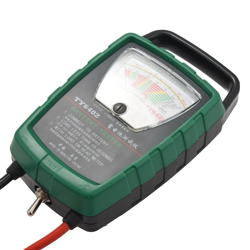 Ty6402 500A 2V 6V 12V Automotive/Car Battery Tester/Alternator/Cranking Check Easy To Use