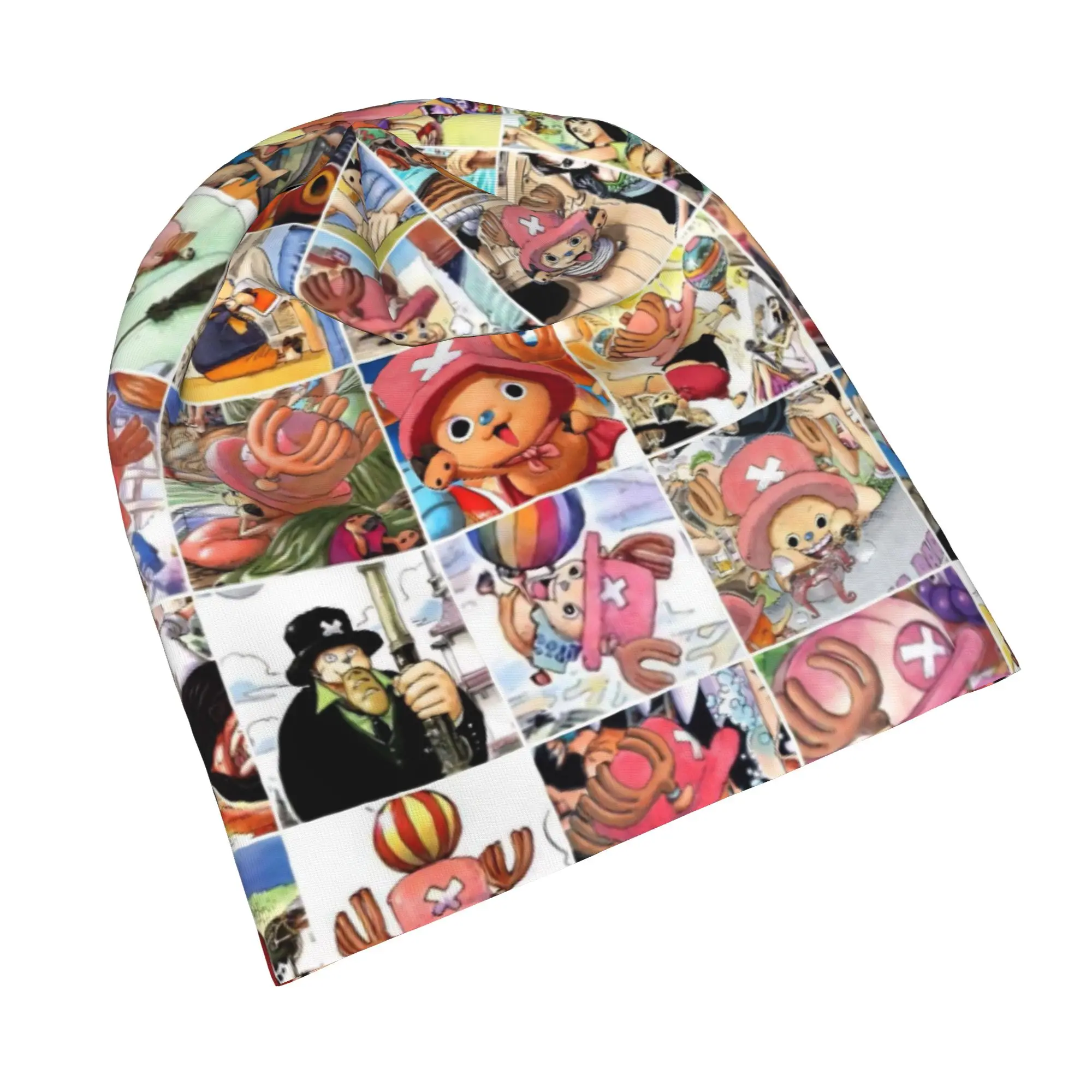 Tony Tony Chopper Bonnet Hat Casual Outdoor One Piece  Skullies Beanies Hats Men's Women's Spring Dual-use Caps