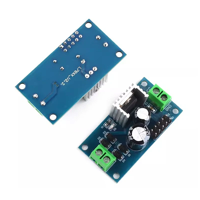 LM7805 LM7809 LM7812 DC/AC Three Terminal Voltage Regulator Power Supply Module 5V 9V 12V Output Max 1.2A