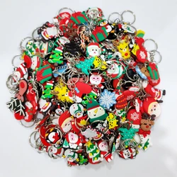 30/45Pcs (Mix) Random style Christmas Gifts keyring Ornament purse Bag Accessories Christmas keychain for Christmas Party Gift