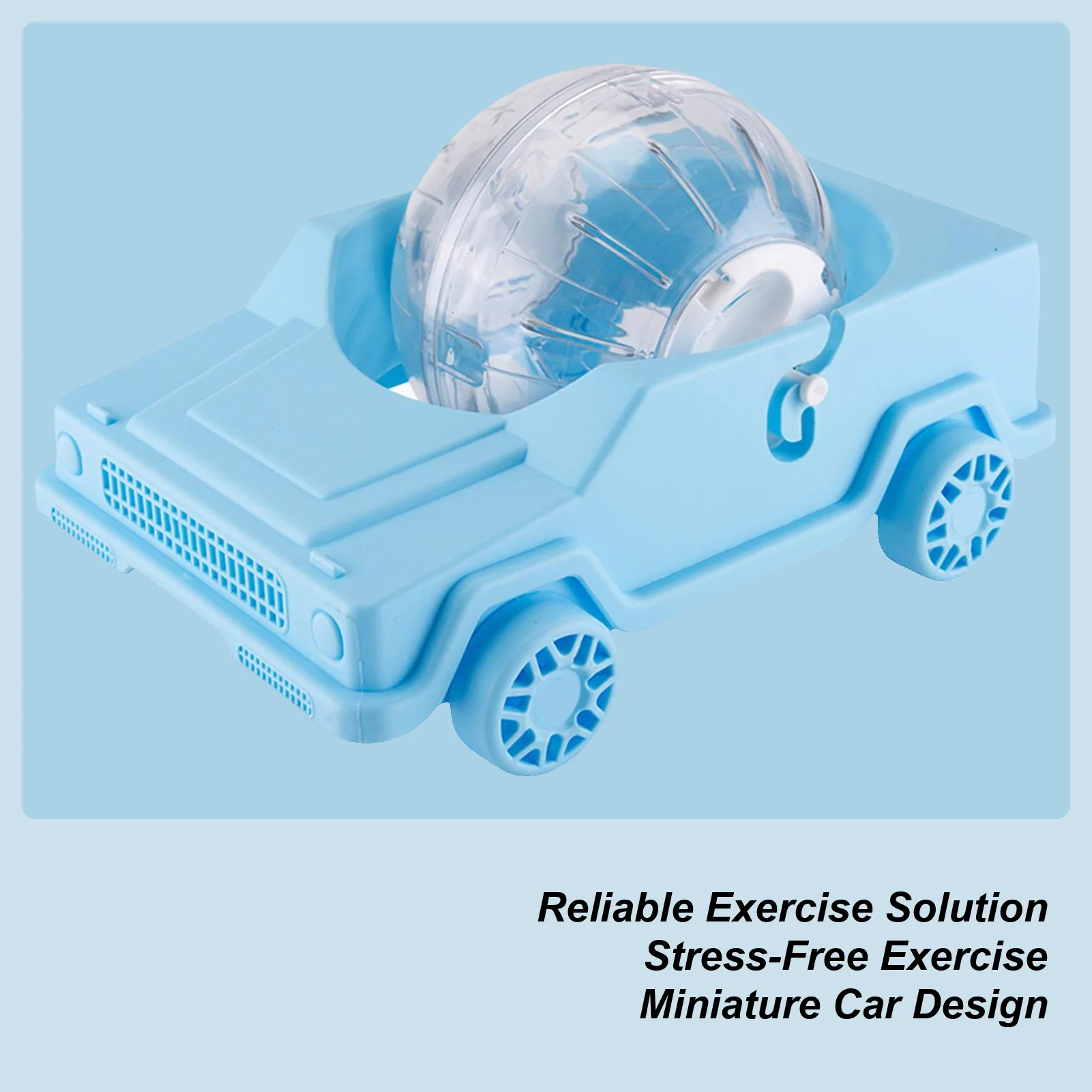 

Большое колесо хомяка в форме автомобиля, упражнения для бега маленьких домашних животных, игрушка для бега мелких животных для дома, снятие стресса, карлик, песчан, хомяк