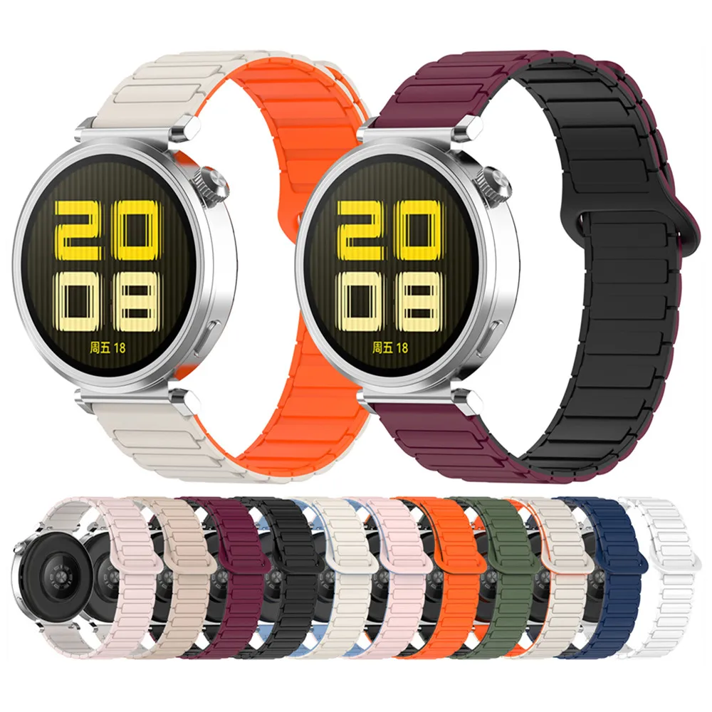 สายนาฬิกาซิลิโคน 18 มม.สําหรับผู้เบิกทาง Garmin 255S 265S / Venu 2S 3S สายนาฬิกาเปลี่ยน