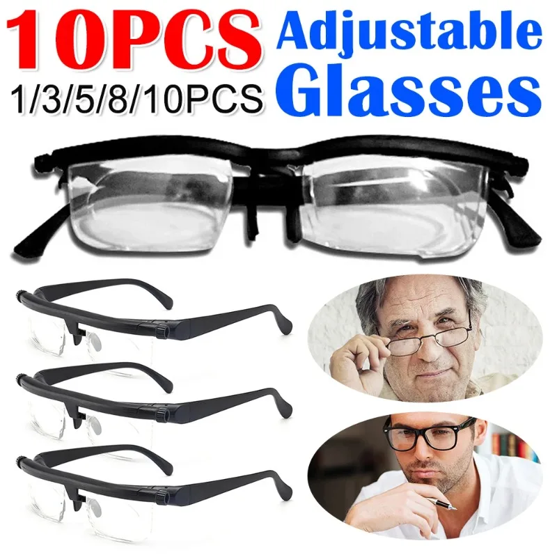 

Nearsighted Farsighted Computer Reading Driving Unisex Variable Focus Glasses Protective Eyewear for Men Women