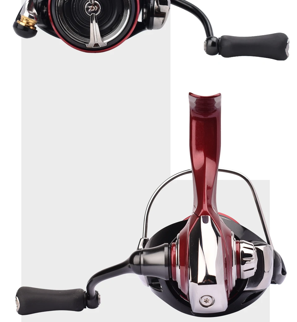 2025 Original DAIWA Angelspinnrolle FUEGO CS LT 1000-6000 Angelrollen 5 kg/10 kg/12 kg Leistung 5,3:1/6,2:1 Meerwasserrollen – Detail 15