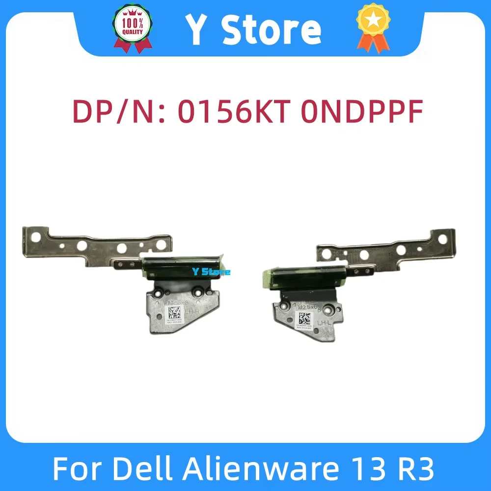 

Y Store РК-петли, комплект кронштейнов для экрана, комплект пар для Dell Alienware 13 R3, шарнир влево + вправо 0156KT 0NDPPF 156KT NDPPF, быстрая доставка