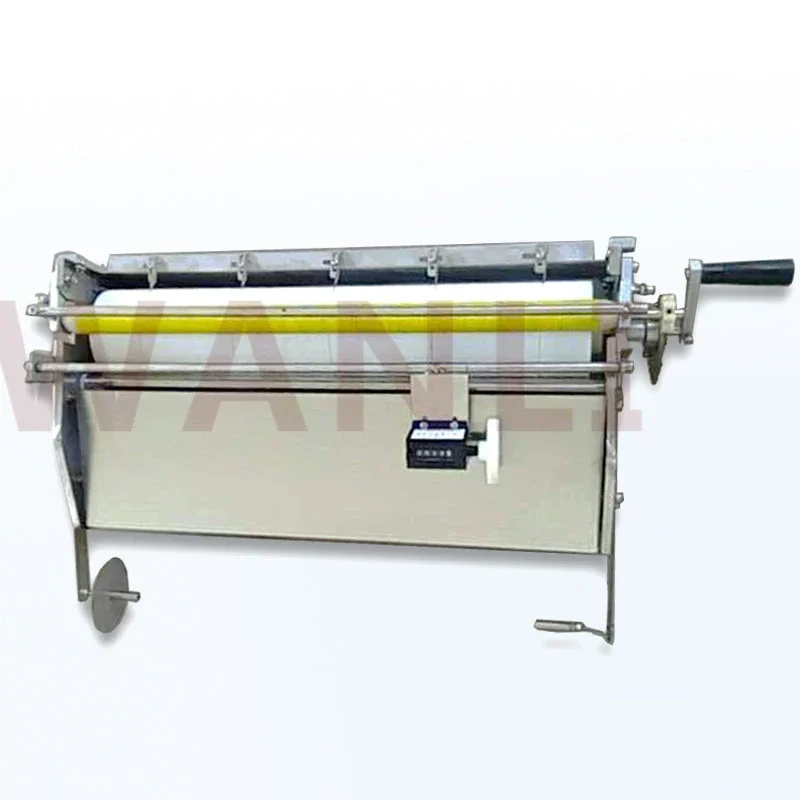 Nuovo tipo 70 Macchina manuale per dimensionare la carta da parati manuale per uso domestico Incollatrice per carta da parati in acciaio inossidabile per dimensionare e spazzolare la macchina utensile