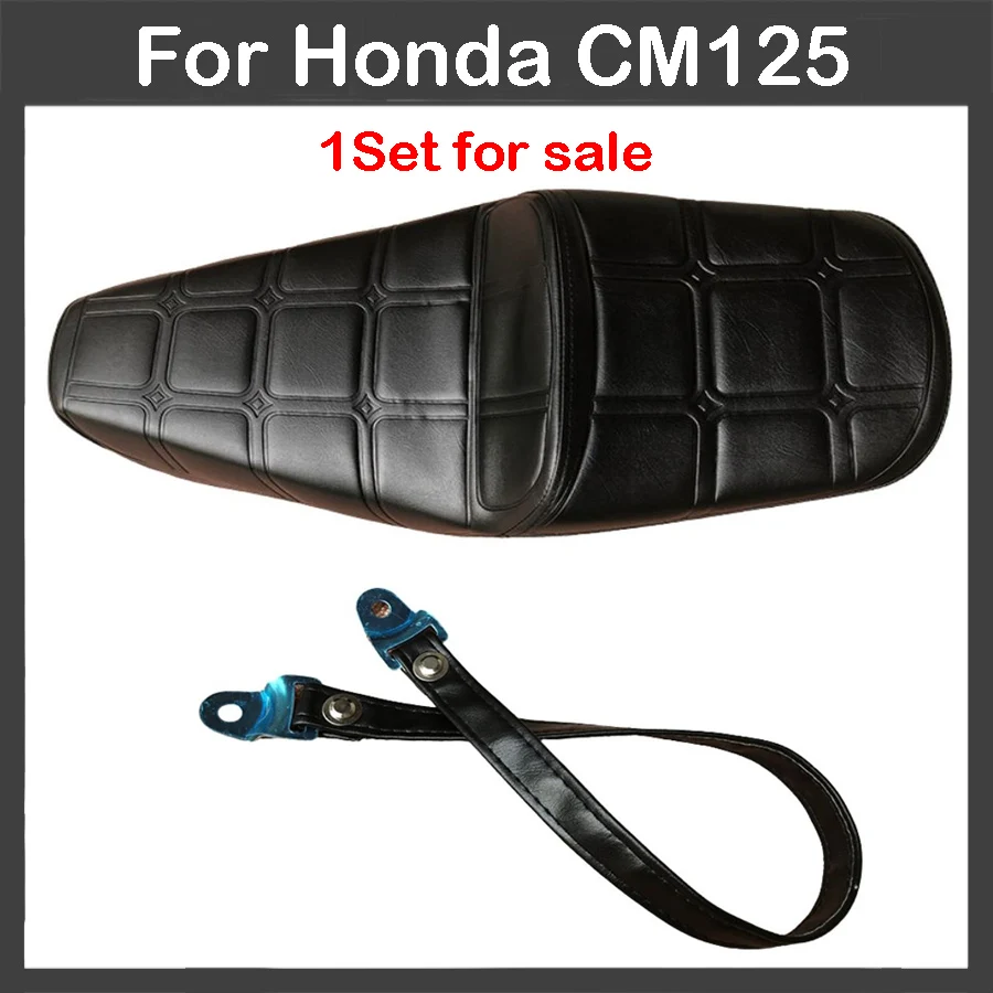 

For Honda CM125 Motorcycle Seat Cover With Strap Rainproof Waterproof Motorbike Scooter Heat Insulation Cushion Protection Pad