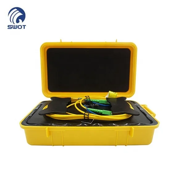 Supply fiber optic equipment fiber optic launch box single mode SC APC or SC UPC test tool