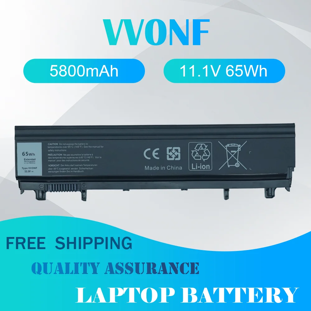 E5440 VV0NF Laptop Battery for DELL Latitude E5440 E5540 Series 7W6K0 FT6D9 VJXMC N5YH9 0K8HC