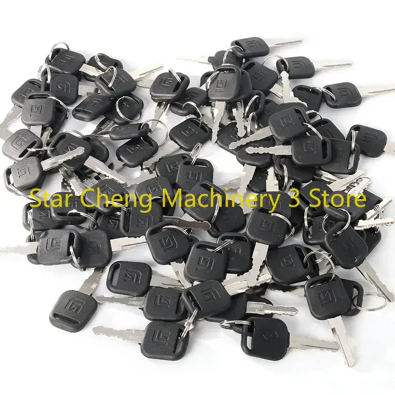 New 55PCS High Quality Lgnition KEYS For LIUGONG 906D/907C/908/915/920/922/925/936E Heavy Equipment/Excavator Accessories