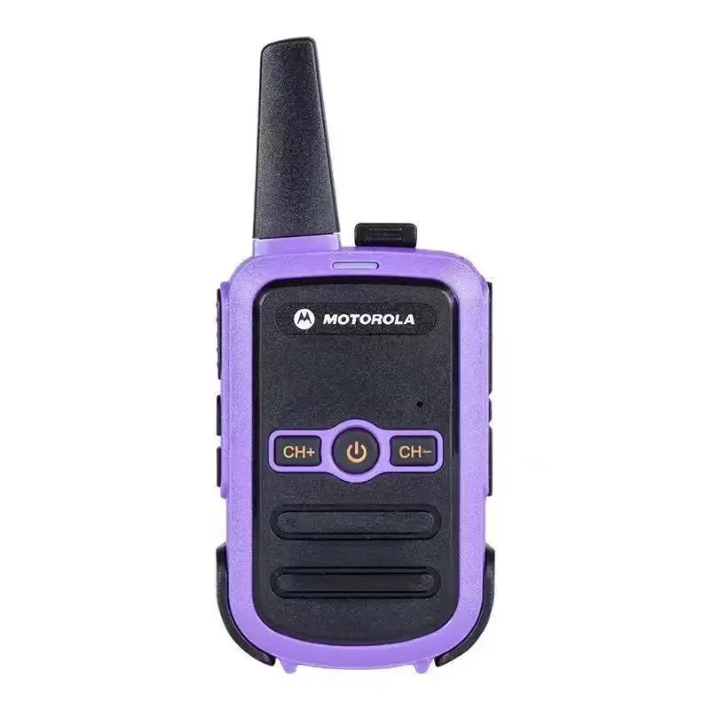 Walkie-talkie radio bidirezionale portatile PT858 per luoghi di hotel, numero di canali da campeggio all'aperto 16 UHF 400-470 MHz